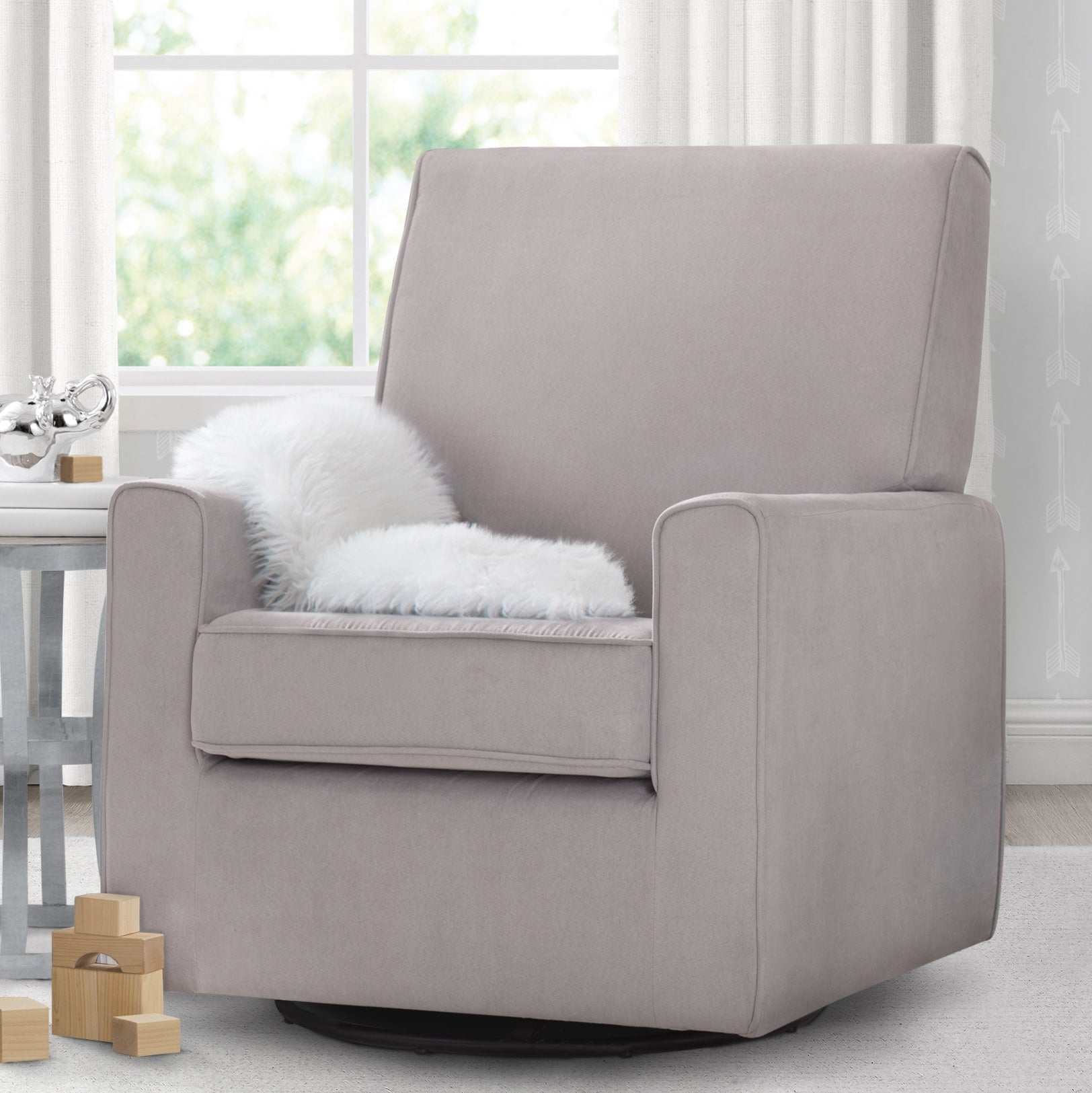 Ava Upholstered Glider