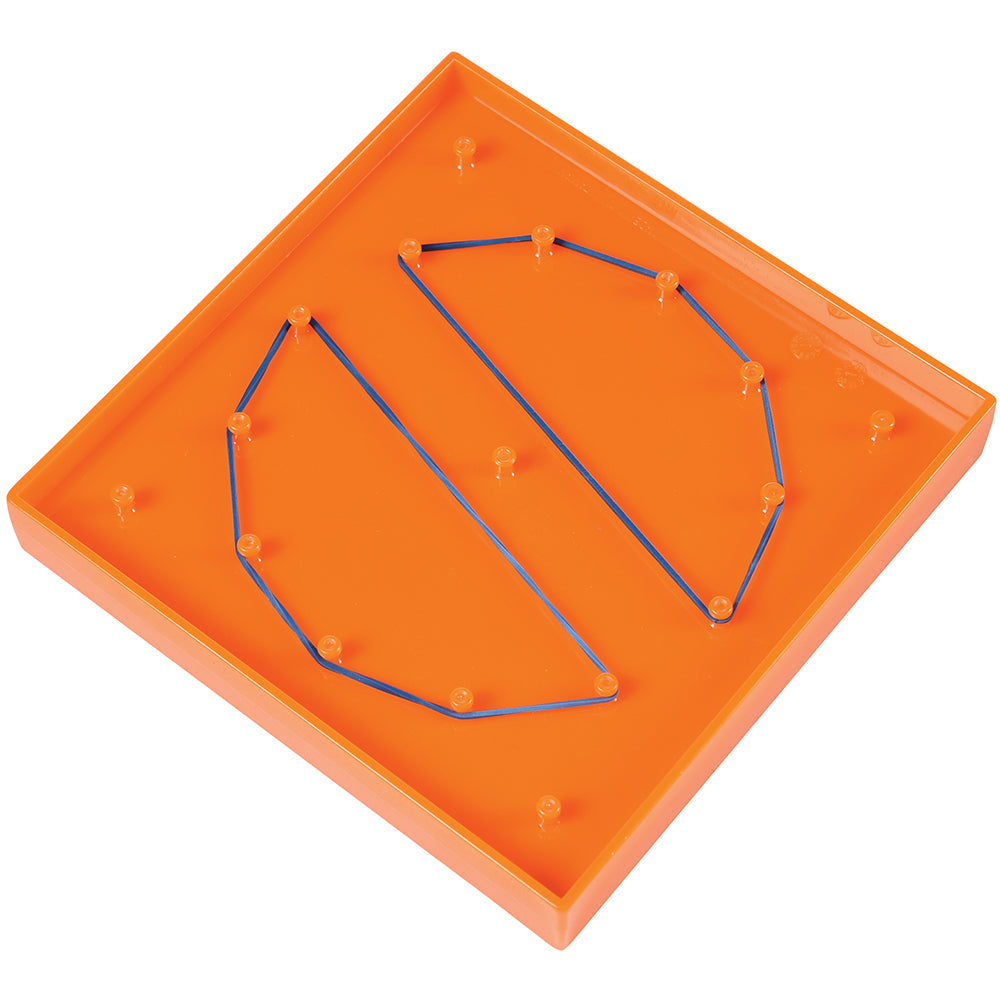 Colorful Double-Sided Geoboards Set | Explore Shapes & Symmetry
