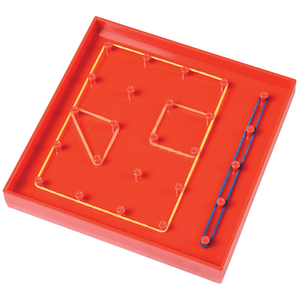 Colorful Double-Sided Geoboards Set | Explore Shapes & Symmetry