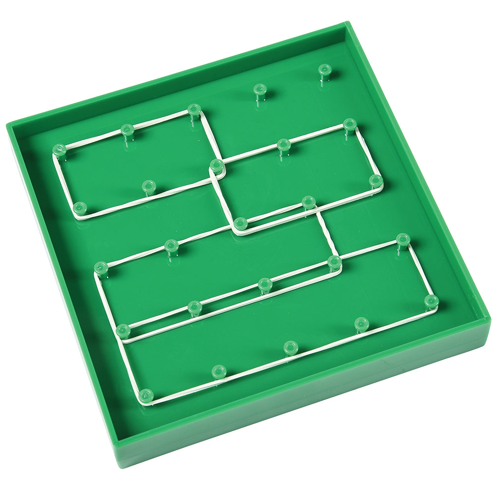 Colorful Double-Sided Geoboards Set | Explore Shapes & Symmetry