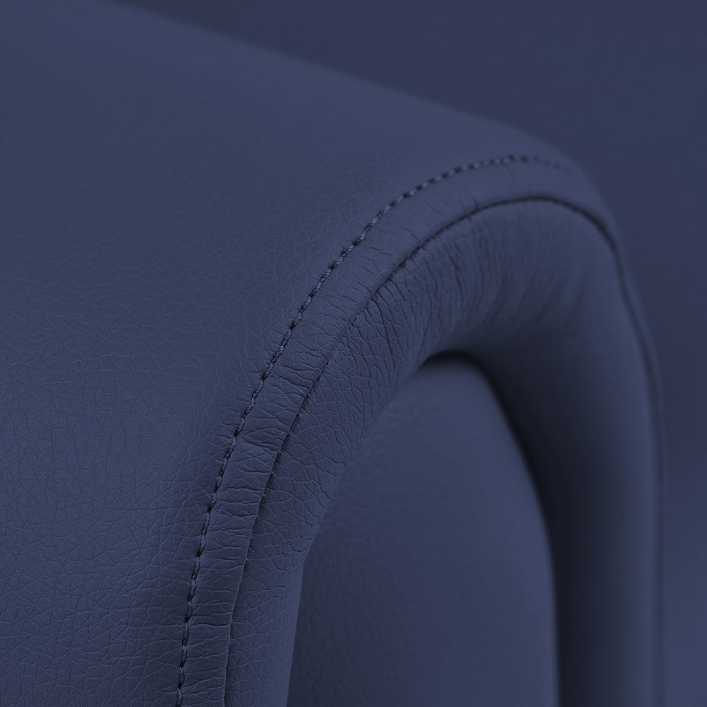 Little Lux Navy Preschool Chair & Sofa Set | Adjustable Faux Leather Kids’ Seating