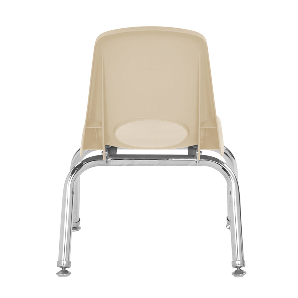 Toddler 10 Sand Stack Chairs 2-Piece Set | Durable, No-Snag Classroom Seating