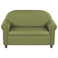 Little Lux Fern Green Preschool Sofa | Adjustable Faux Leather Kids' Couch