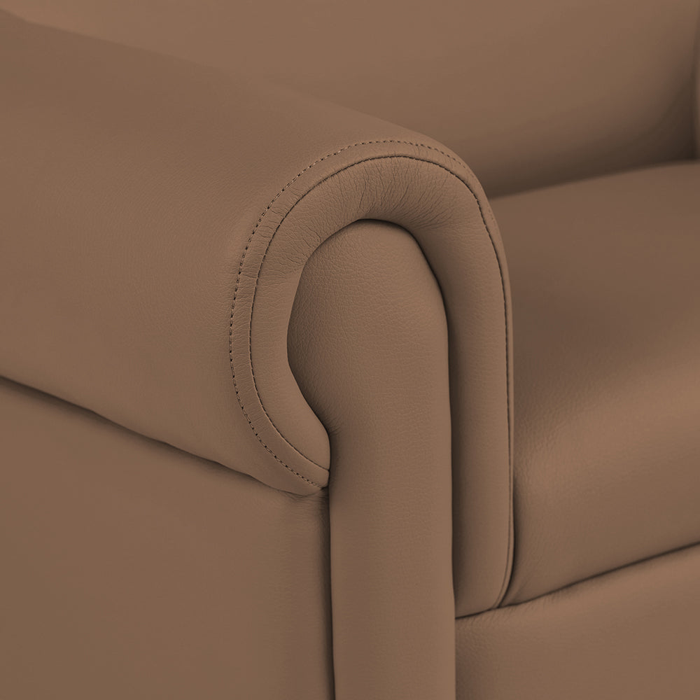 Little Lux Chocolate Preschool Lounge Chair | Adjustable Kids’ Soft Seat for Reading & Relaxation