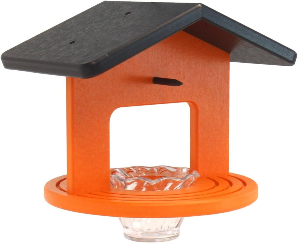 Hanging Round Oriole Jelly and Orange Feeder with Grooves for Grip