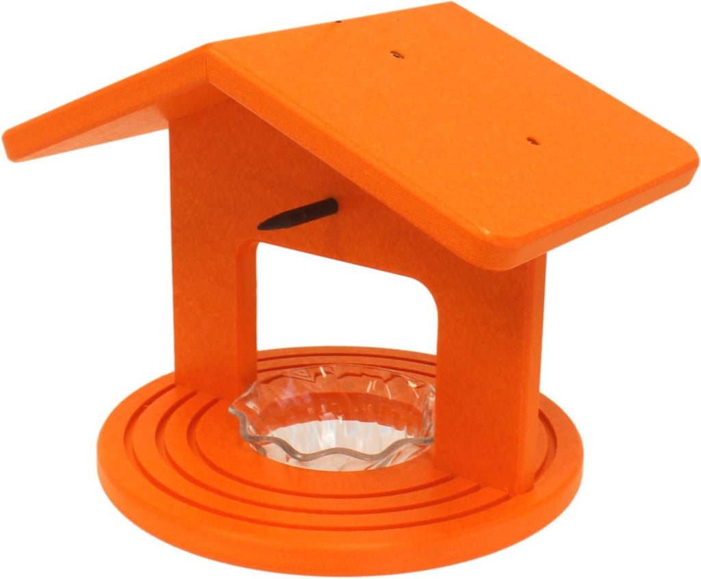 Hanging Round Oriole Jelly and Orange Feeder with Grooves for Grip