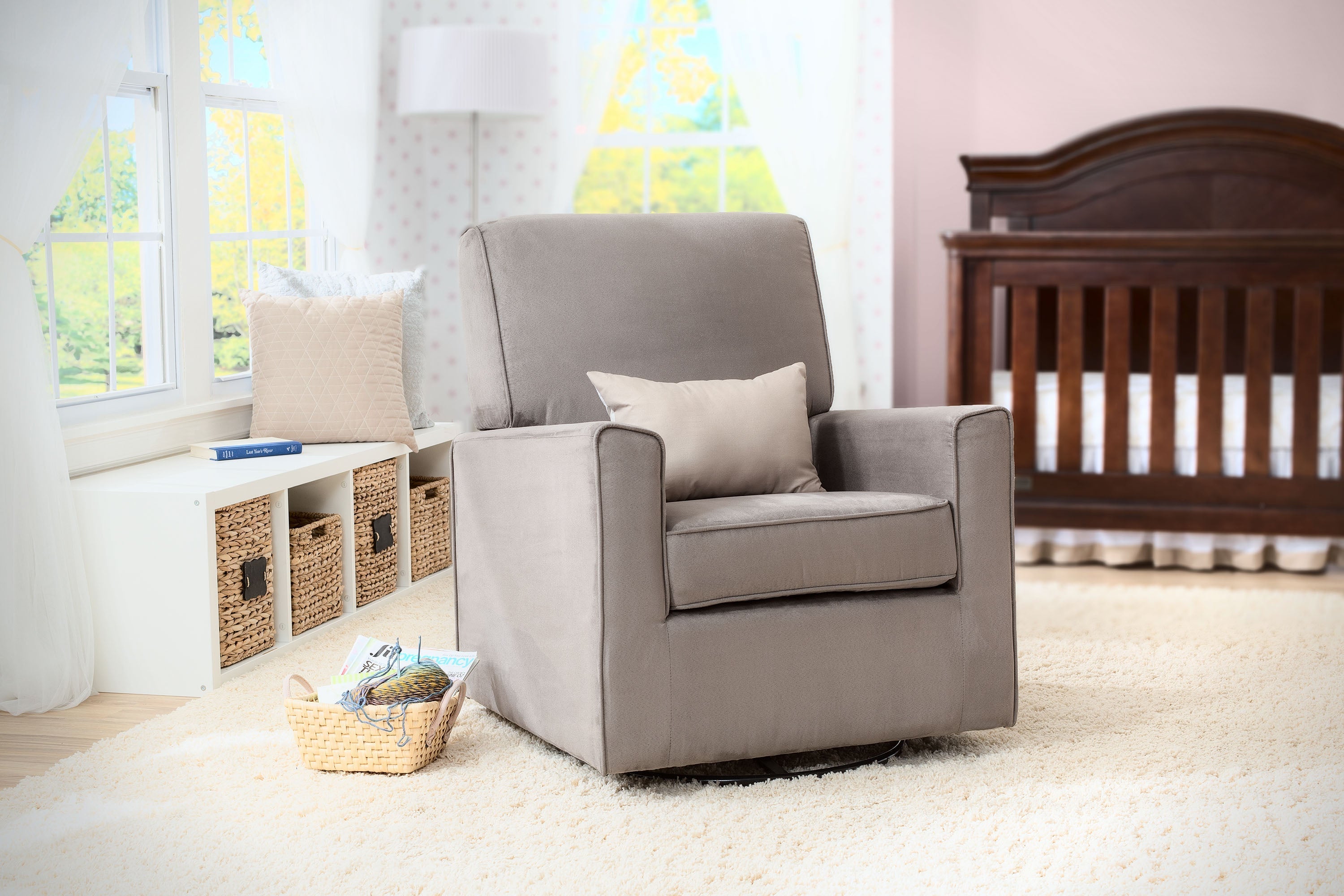 Ava Upholstered Glider
